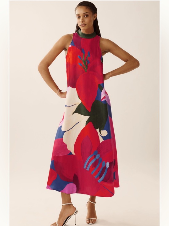 FARM Rio Dresses & Skirts - Farm Rio Halter Maxi Dress